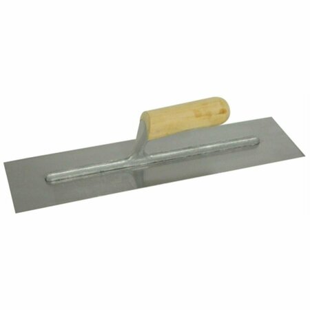 TOOL 16in. X 4in. Finishing Trowel With Wood Handle TO82296